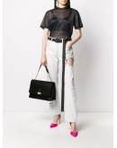 Swiss Cheese boyfriend jeans