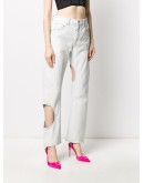 Swiss Cheese boyfriend jeans