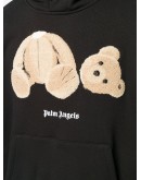 teddy bear patch hoodie