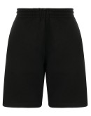 logo tab track shorts