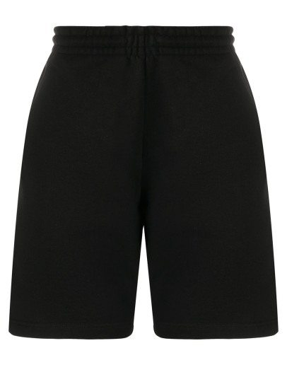 logo tab track shorts