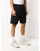 logo tab track shorts