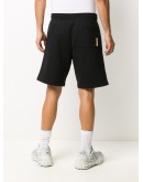 logo tab track shorts