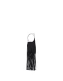 fringed leather bracelet bag
