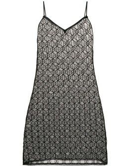 GG pattern lingerie dress