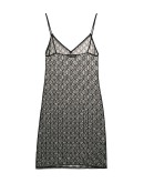 GG pattern lingerie dress