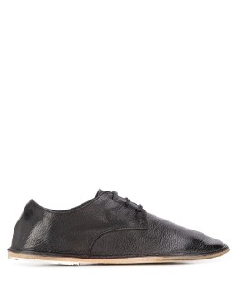 textured lace-up shoes