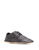 textured lace-up shoes