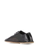textured lace-up shoes