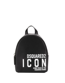 Icon print backpack