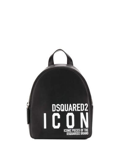 Icon print backpack