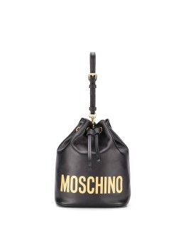 logo-print bucket bag