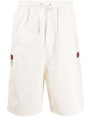 logo patch swim shorts