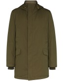 Bachette hooded down coat
