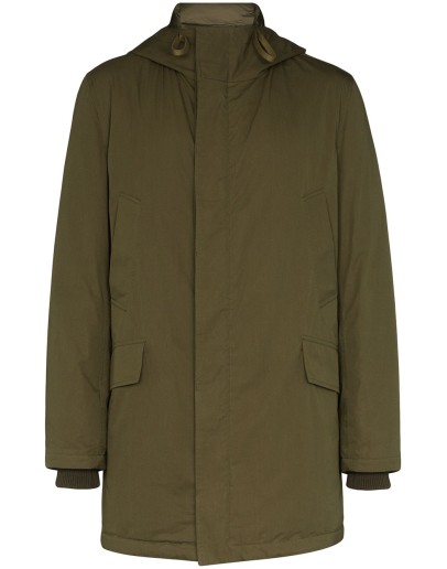 Bachette hooded down coat
