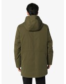 Bachette hooded down coat
