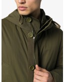 Bachette hooded down coat
