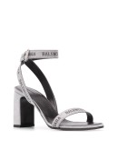 glitter logo 80mm sandals