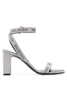 glitter logo 80mm sandals