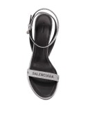 glitter logo 80mm sandals