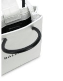 Shopping crocodile-effect tote bag