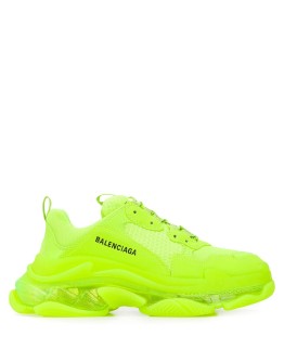 Triple S clear sole sneakers