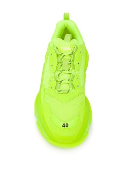 Triple S clear sole sneakers