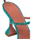 Gilda 95mm crystal sandals