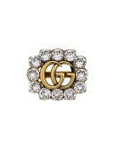 Crystal Double G ring