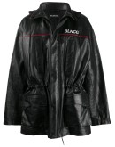 BLNCG leather parka