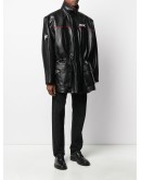 BLNCG leather parka