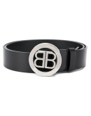 BB logo-plaque belt