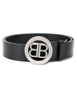 BB logo-plaque belt