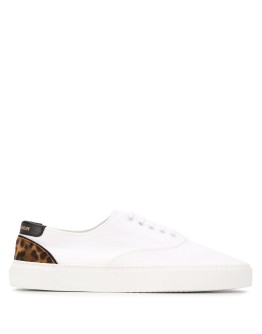 Venice leopard detail low-top sneakers