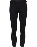 cropped striped leggings