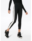cropped striped leggings