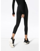 cropped striped leggings