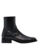 ankle zip boots
