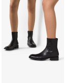 ankle zip boots