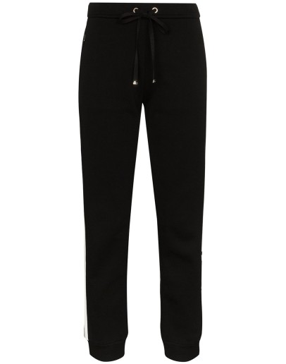 drawstring waist track pants