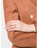 embellished leaf ring