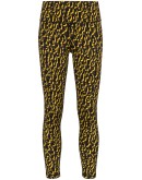 Flatter Me jacquard gym leggings