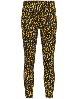 Flatter Me jacquard gym leggings