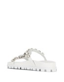 crystal embellished strappy sandals