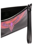 Wings rectangular-shaped clutch