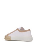 Gabardine low-top sneakers