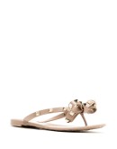 Rockstud bow sandals