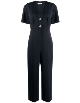 v-neck jumpsuit