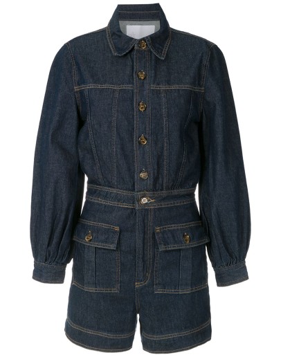 Lamar denim playsuit 