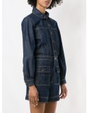 Lamar denim playsuit 